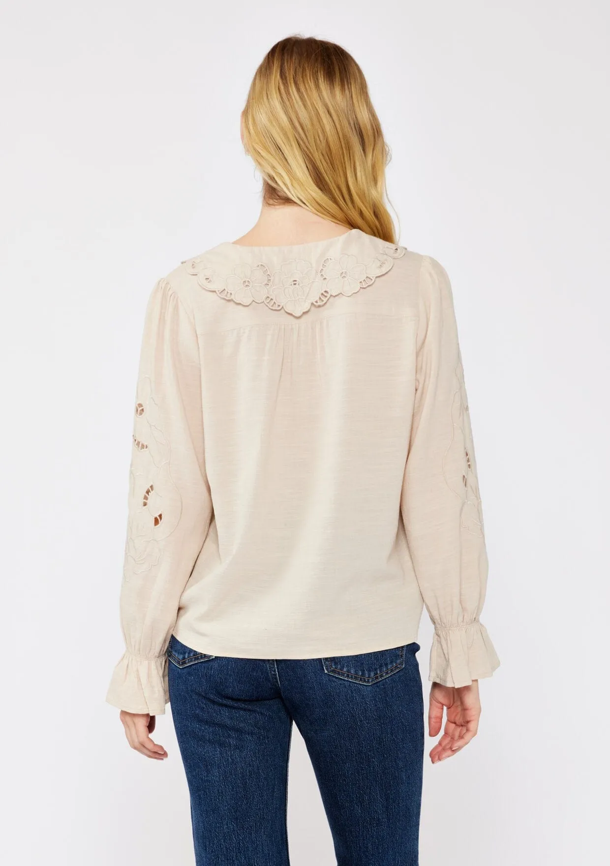 Milou Embroidered Blouse sold by lovestitch product image thumbnail 4