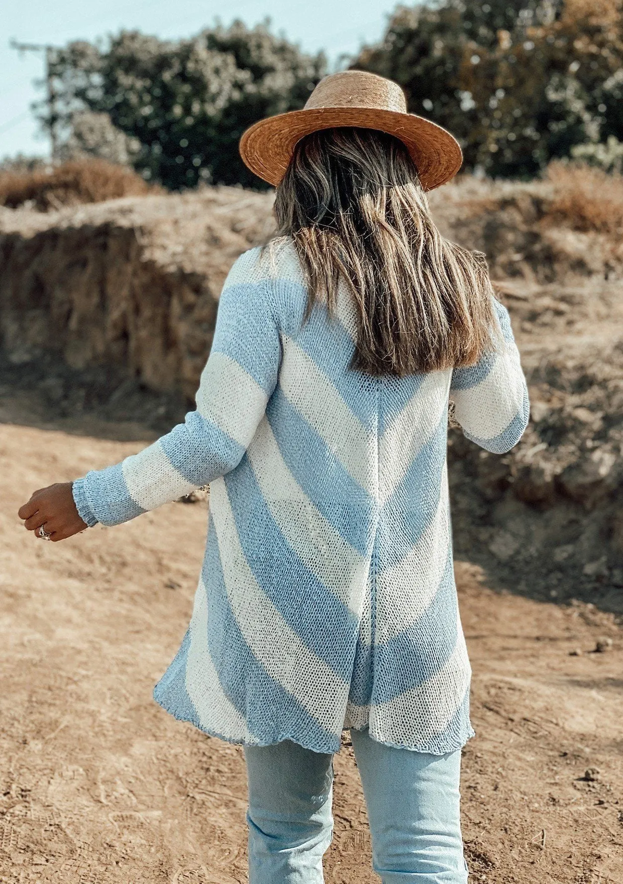 Sun Drenched Striped Cardigan sold by lovestitch product image thumbnail 5