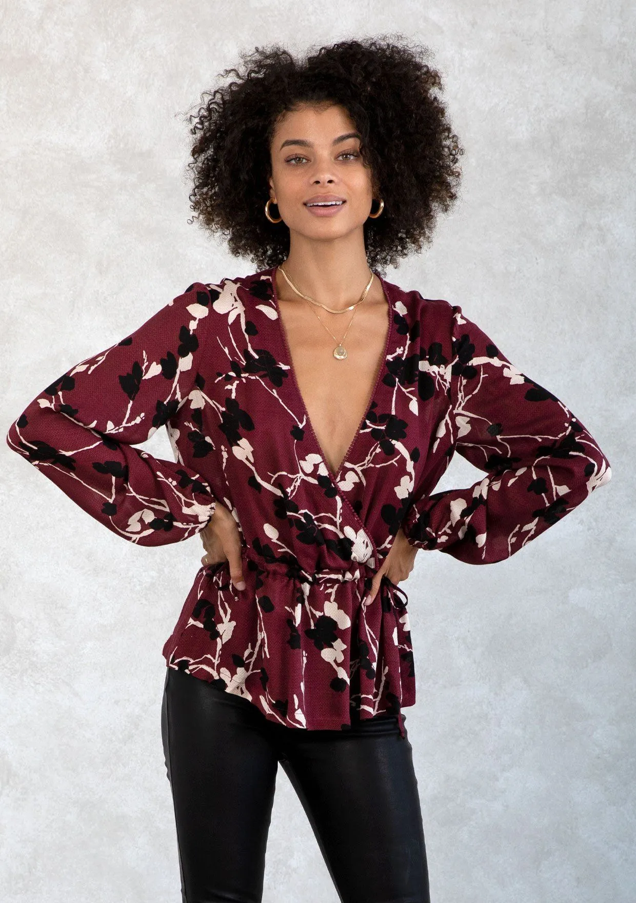 Sylvie Surplice Top sold by lovestitch product image thumbnail 5