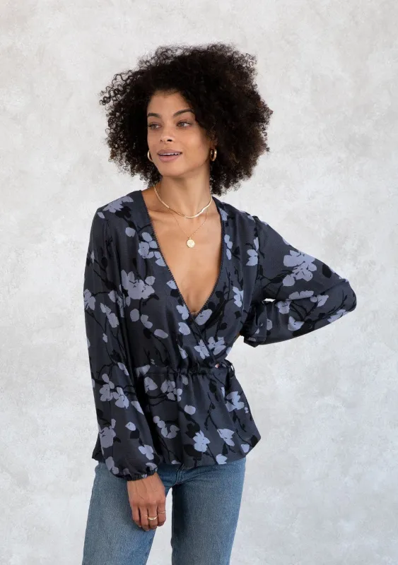Sylvie Surplice Top made by lovestitch