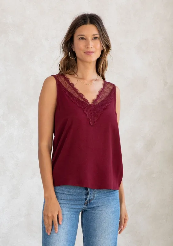 Modern Romance Lace Tank Top sold by lovestitch