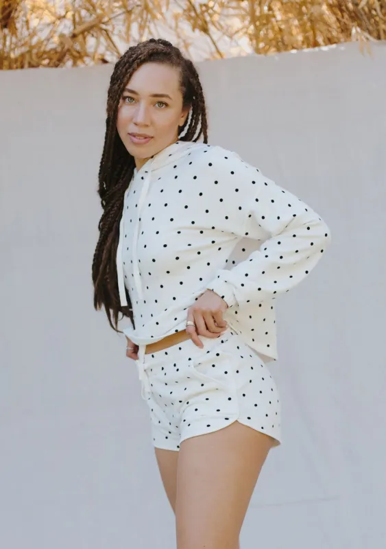 Real Talk Polka Dot Jogging Short sold by lovestitch