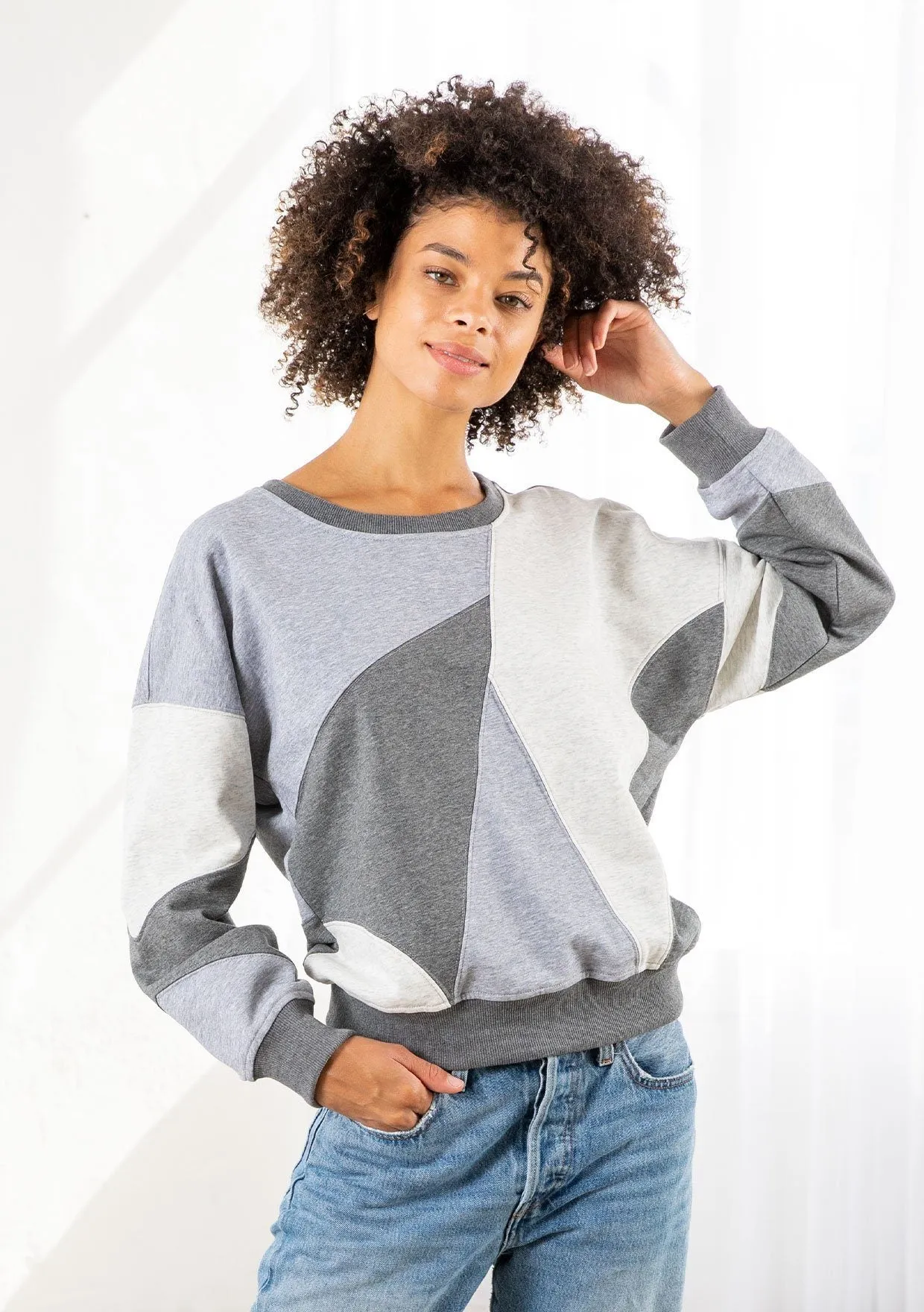 Motley Patchwork Sweatshirt sold by lovestitch product image thumbnail 5