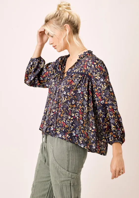 Elinor Floral Top sold by lovestitch