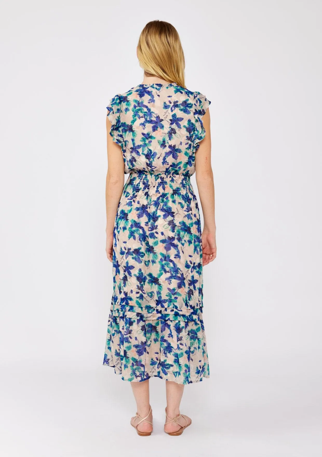 Serene Floral Midi Dress sold by lovestitch product image thumbnail 3