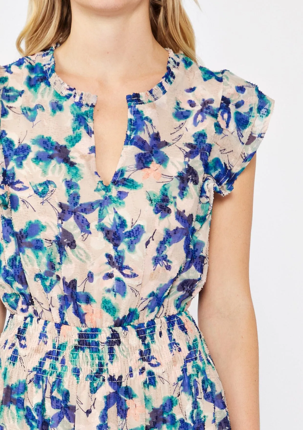 Serene Floral Midi Dress sold by lovestitch product image thumbnail 4