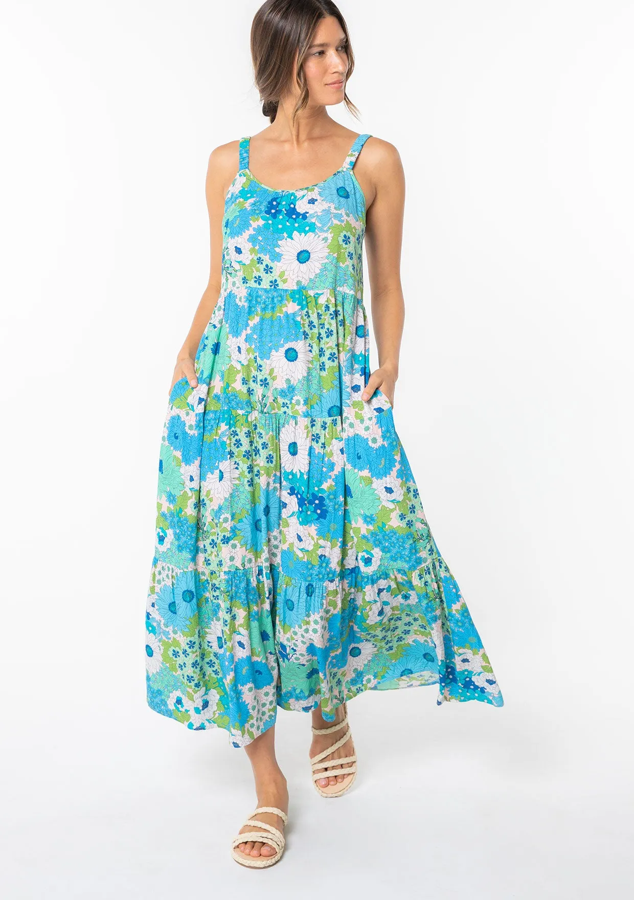 Meryl Floral Maxi Dress sold by lovestitch product image thumbnail 5