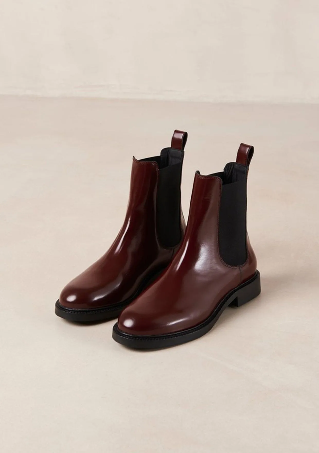ALOHAS Lanz Leather Ankle Boots sold by lovestitch