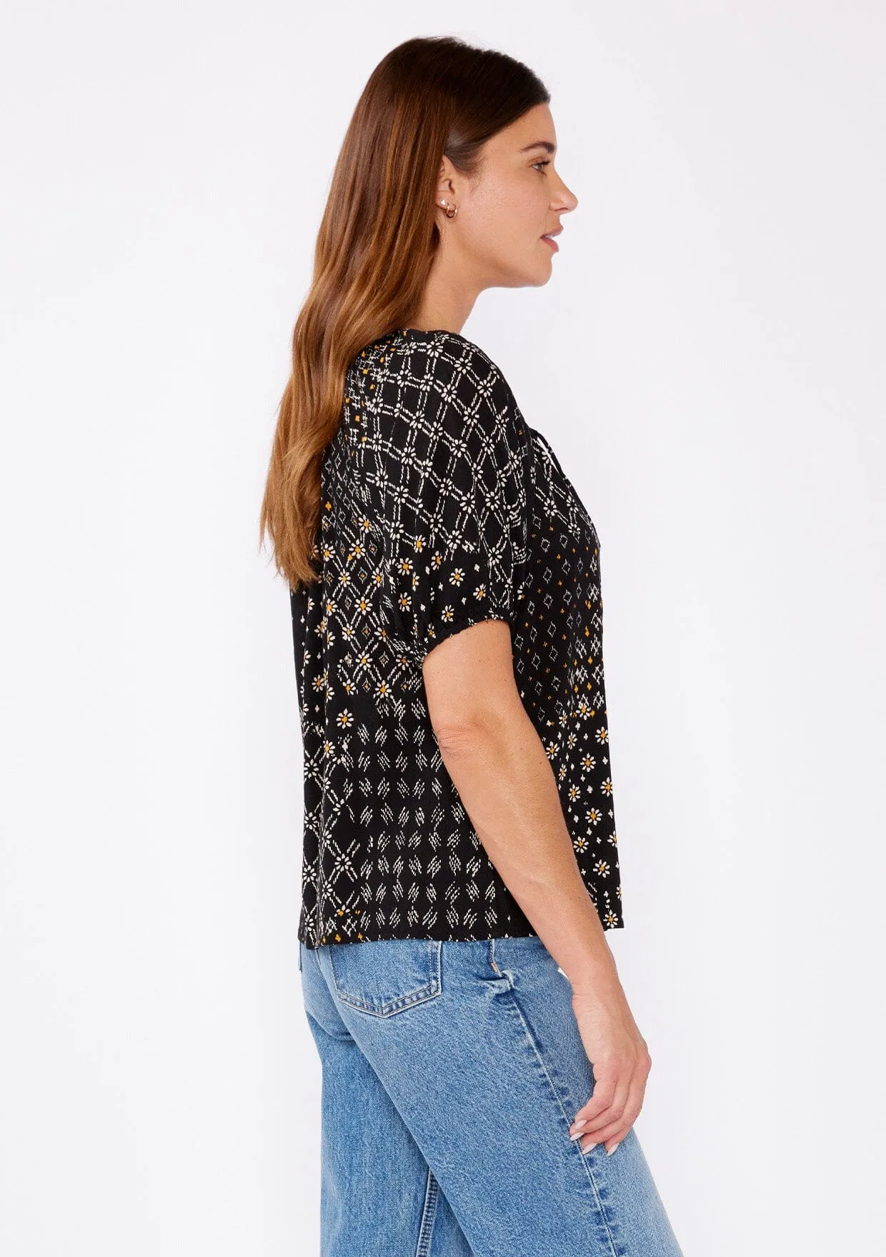 Celestial Garden Puff Sleeve Top sold by lovestitch product image thumbnail 2