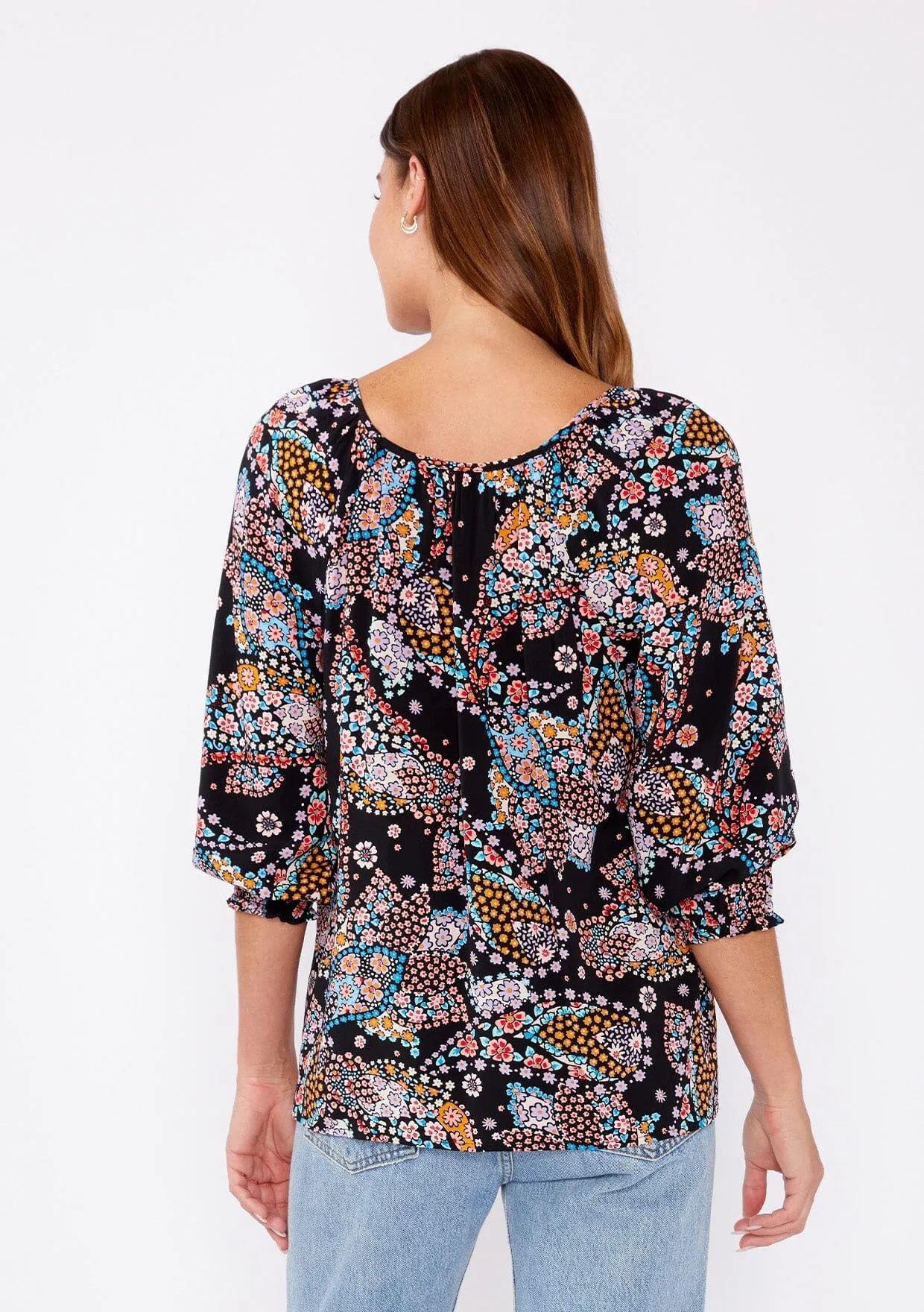 Moonlit Bouquet Blouse sold by lovestitch product image thumbnail 5