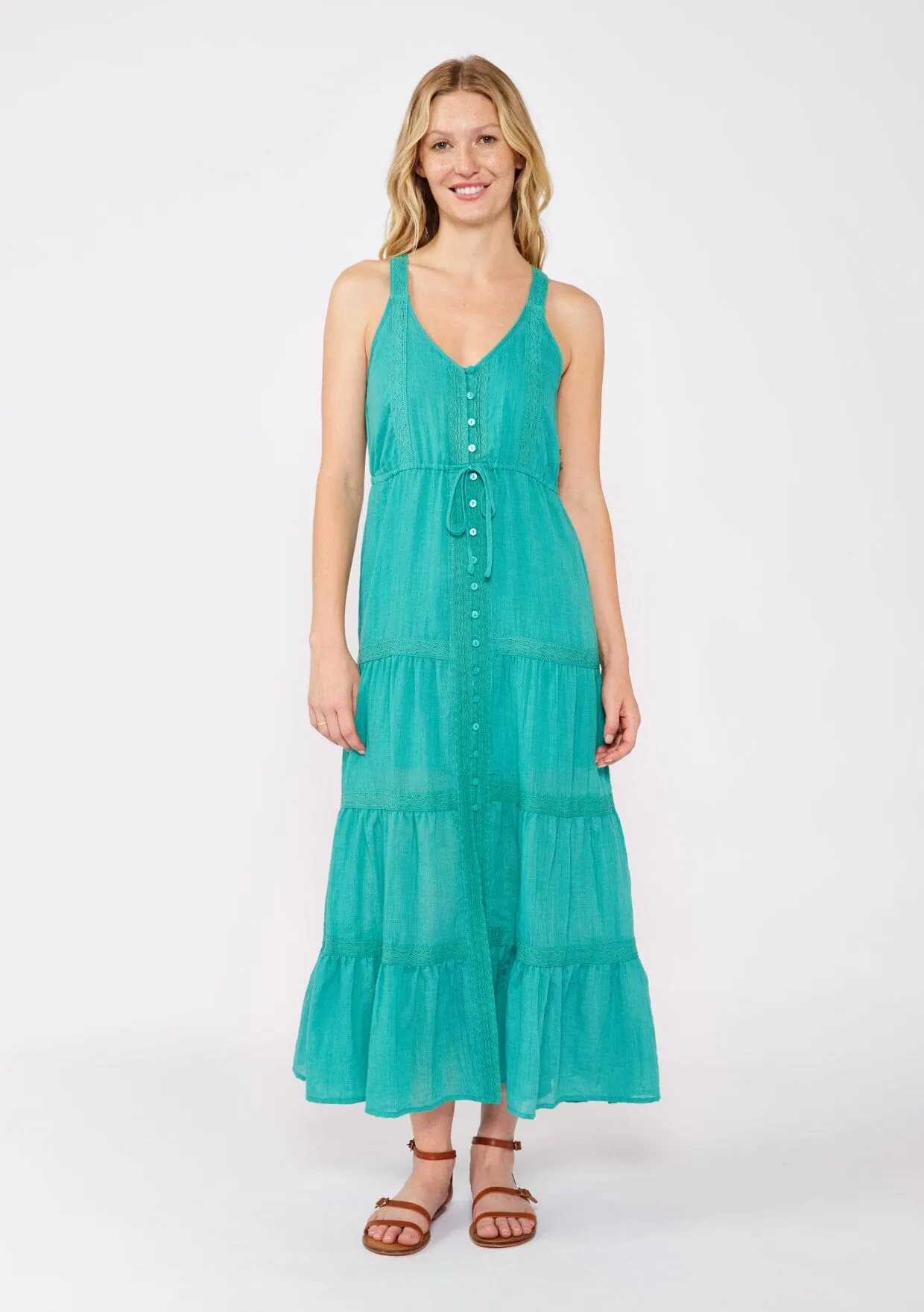 Serena Lace Maxi Dress sold by lovestitch