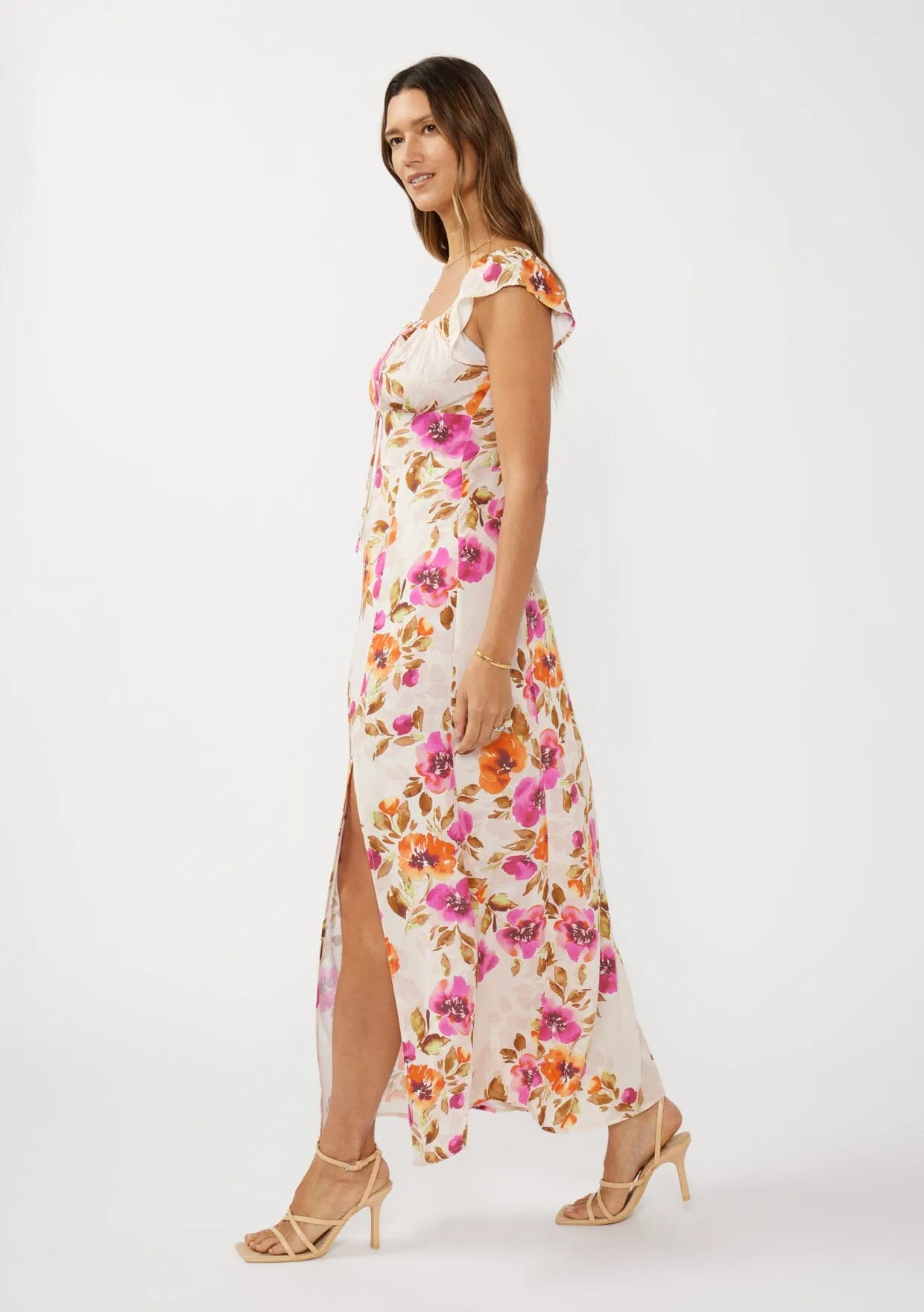 Blushing Meadow Maxi Dress sold by lovestitch product image thumbnail 2