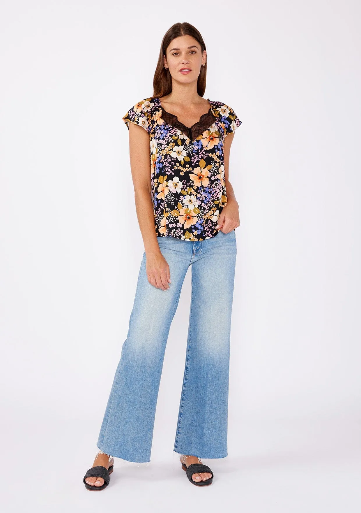 Ethereal Escape Floral Lace Top sold by lovestitch product image thumbnail 4