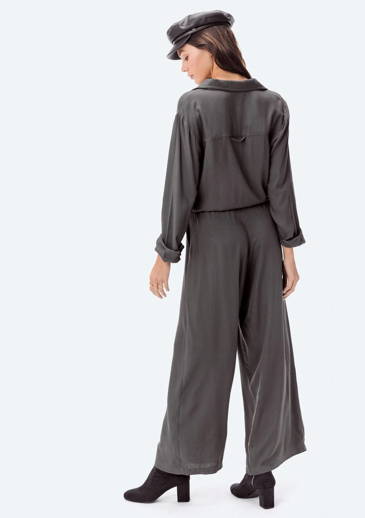Pippa Long Sleeve Utility Jumpsuit sold by lovestitch product image thumbnail 3