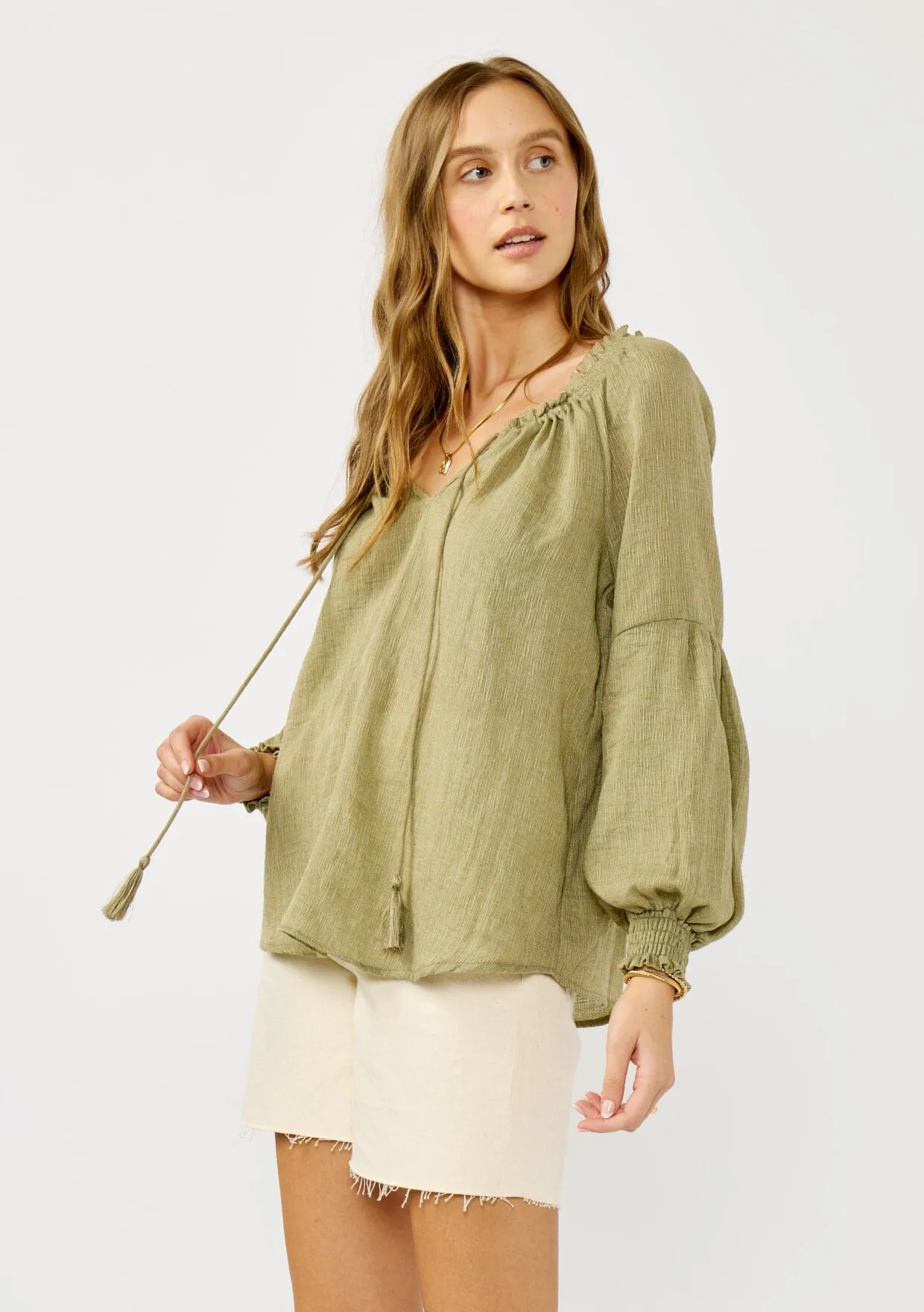 Everleigh Poet Blouse sold by lovestitch product image thumbnail 3