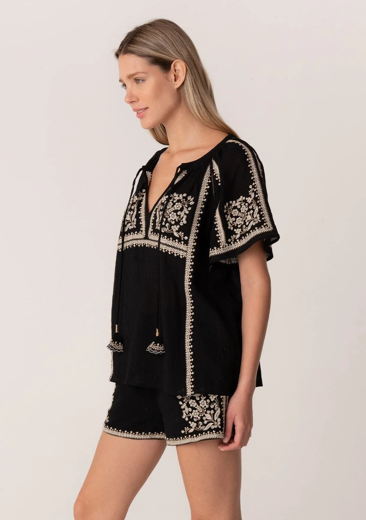 Dixie Cotton Embroidered Top sold by lovestitch product image thumbnail 2