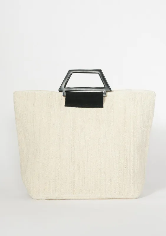 Resort Woven Tote Bag made by lovestitch