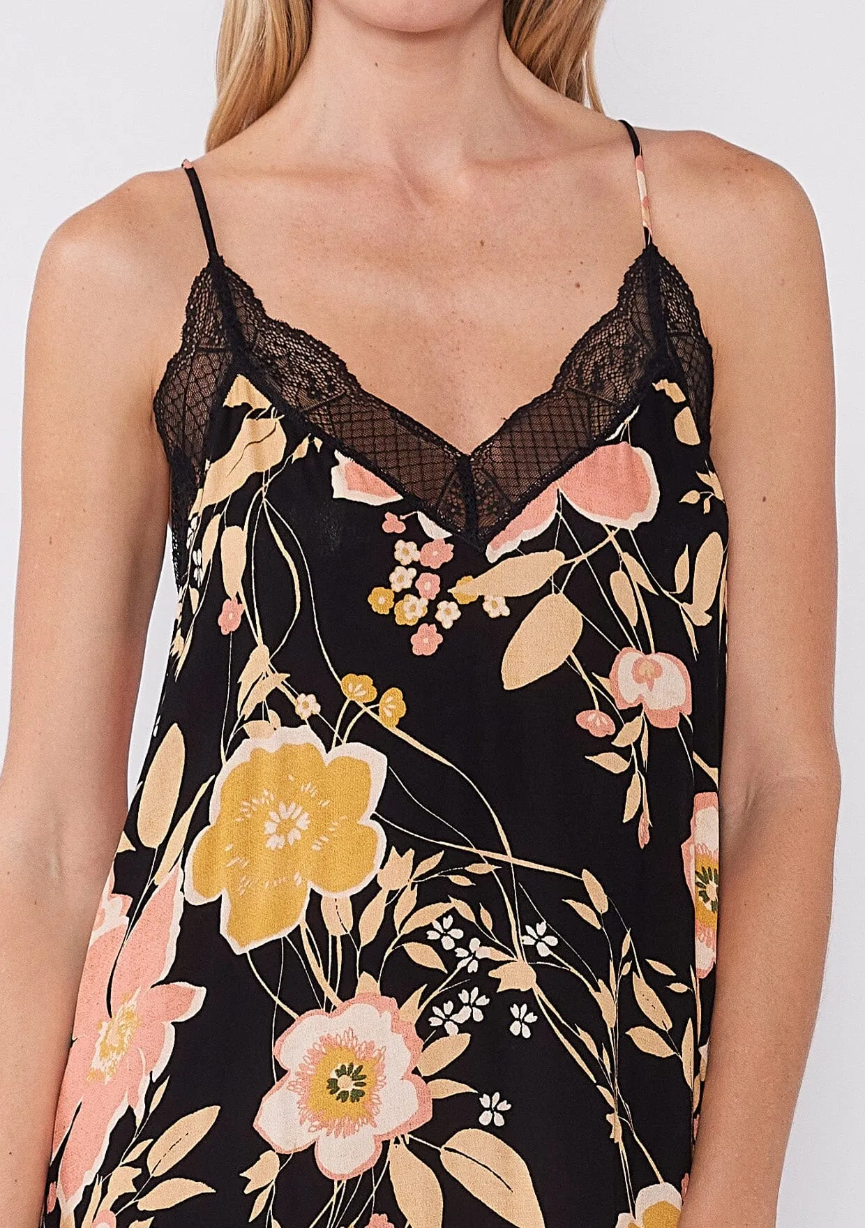 Emme Floral Slip Dress sold by lovestitch product image thumbnail 4