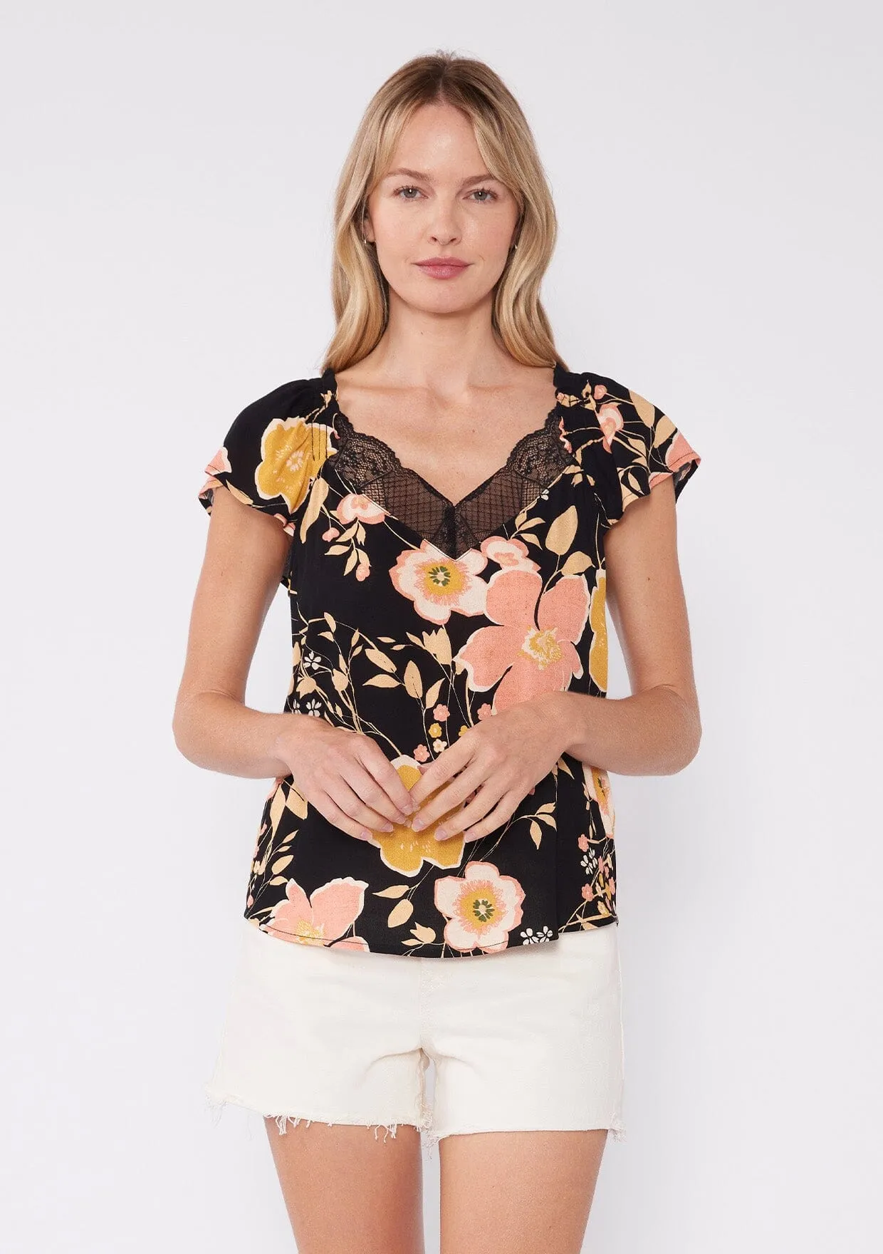 Kelsey Floral Top sold by lovestitch product image thumbnail 3