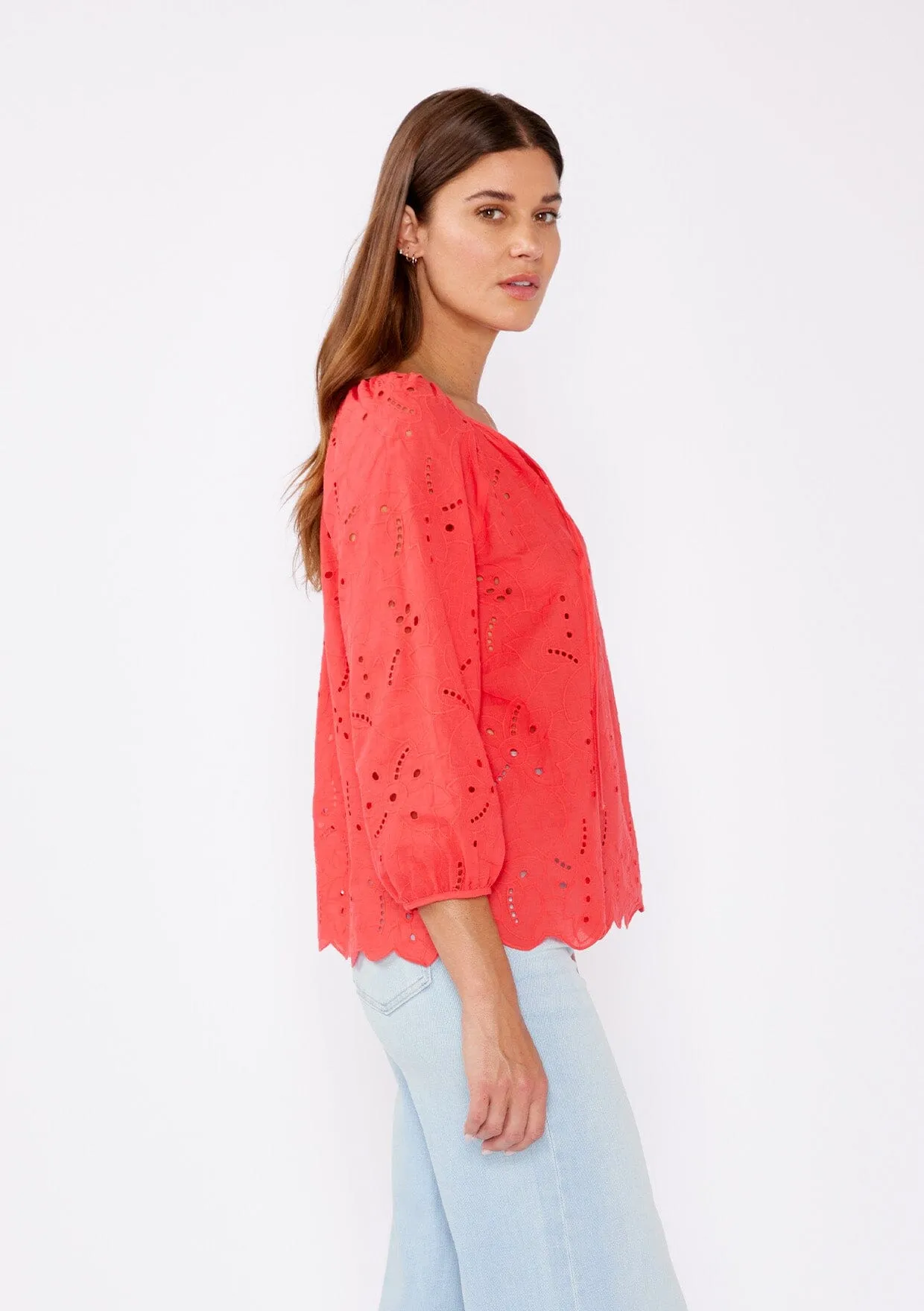 Sweetpea Eyelet Blouse sold by lovestitch product image thumbnail 2