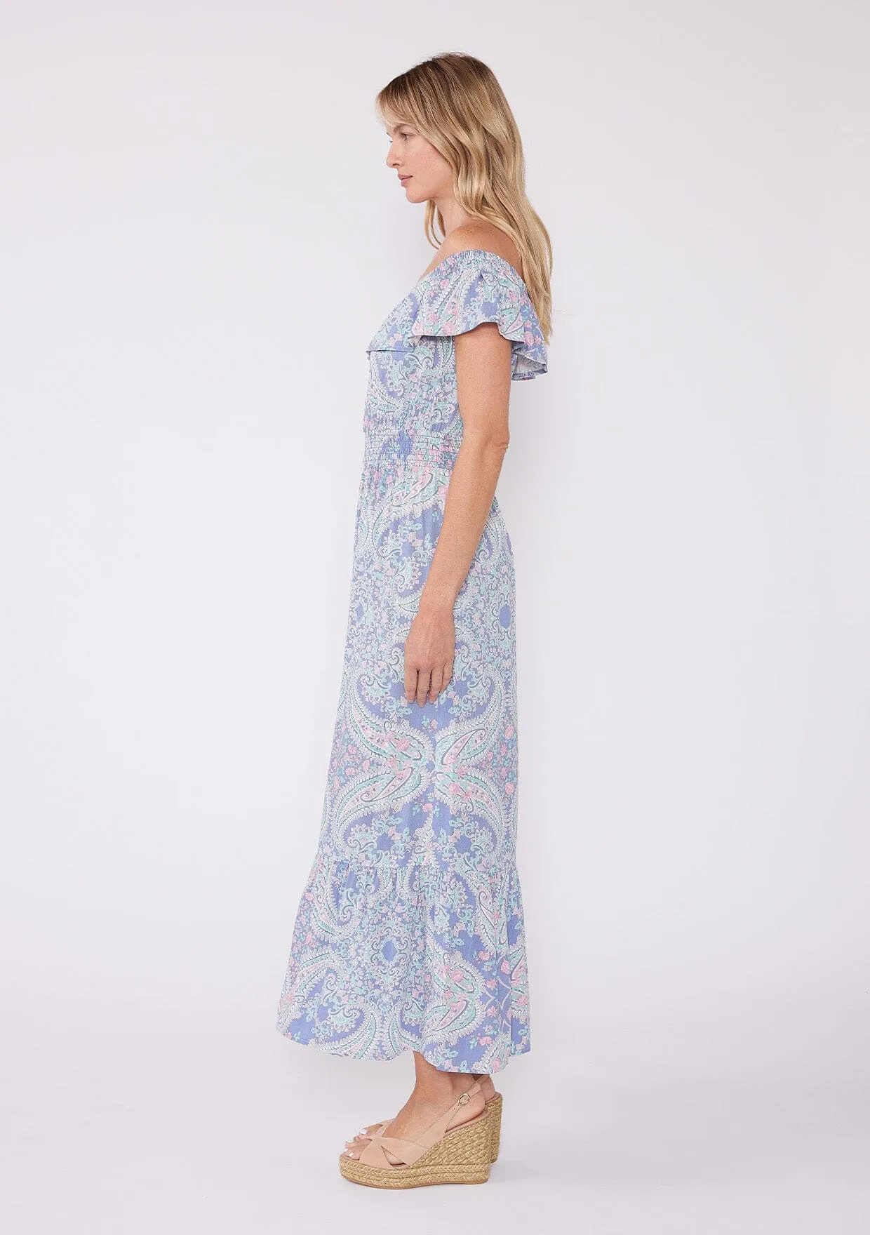 Jolene Off Shoulder Maxi Dress sold by lovestitch product image thumbnail 5