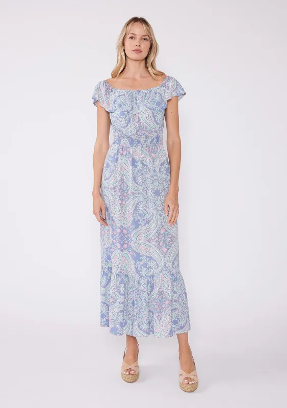 Jolene Off Shoulder Maxi Dress sold by lovestitch