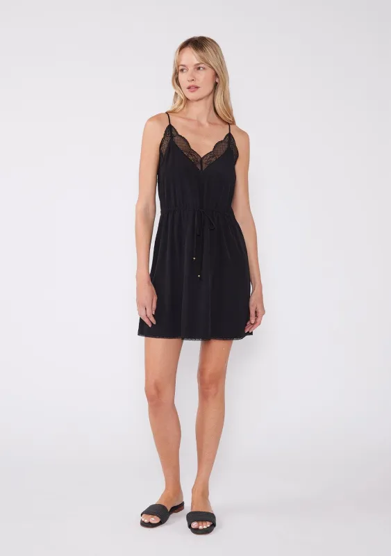 Feel Good Lace Mini Dress sold by lovestitch