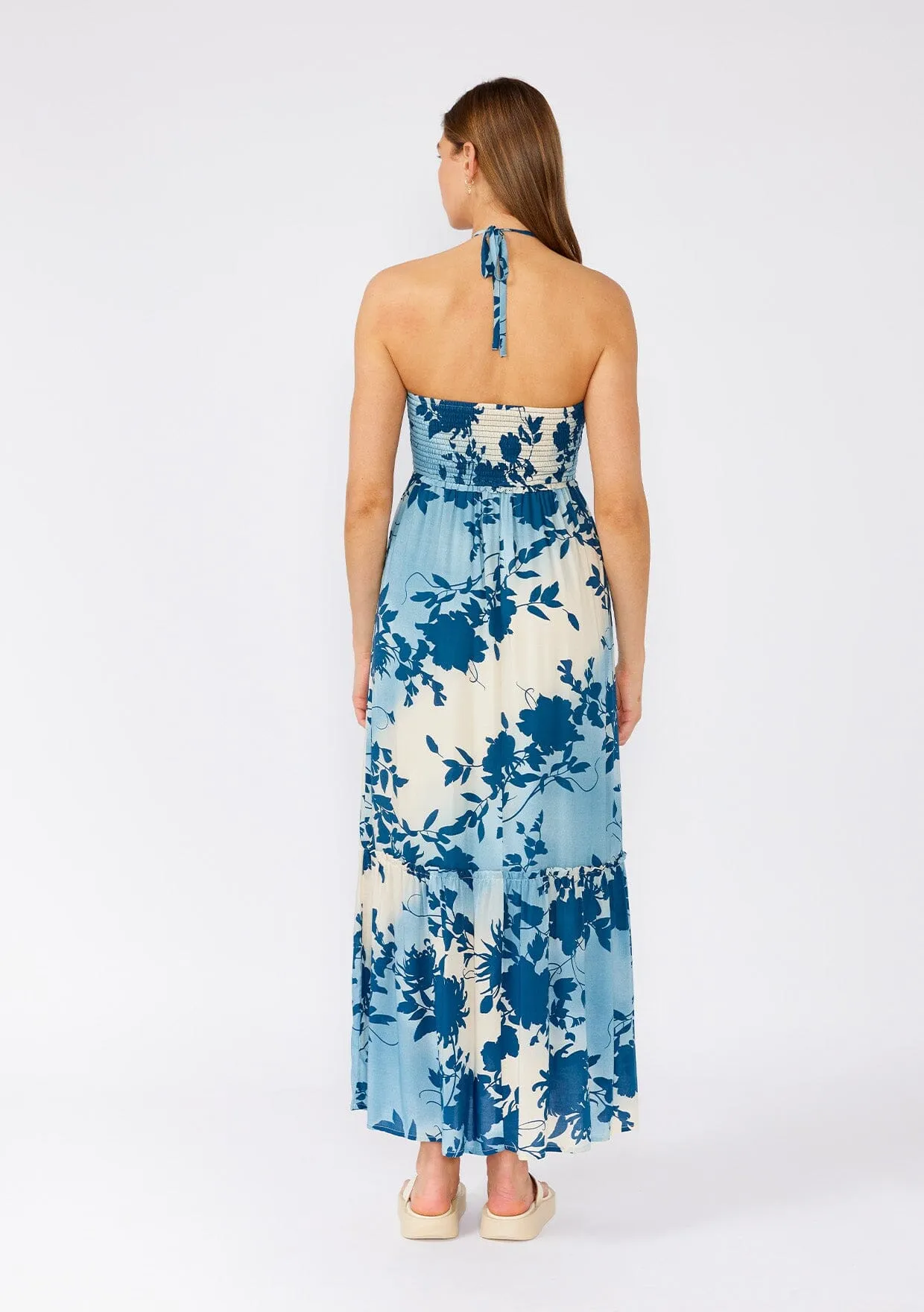 Ocean Eyes Halter Maxi Dress sold by lovestitch product image thumbnail 4