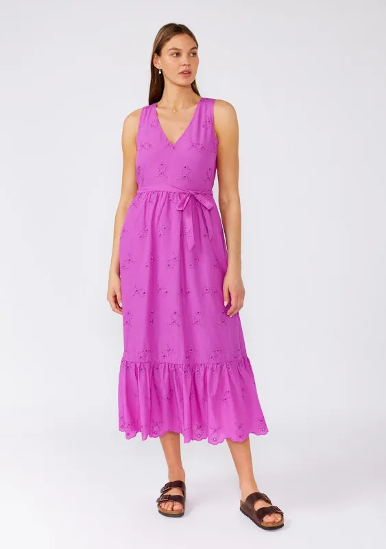 Forever Yours Embroidered Midi Dress sold by lovestitch