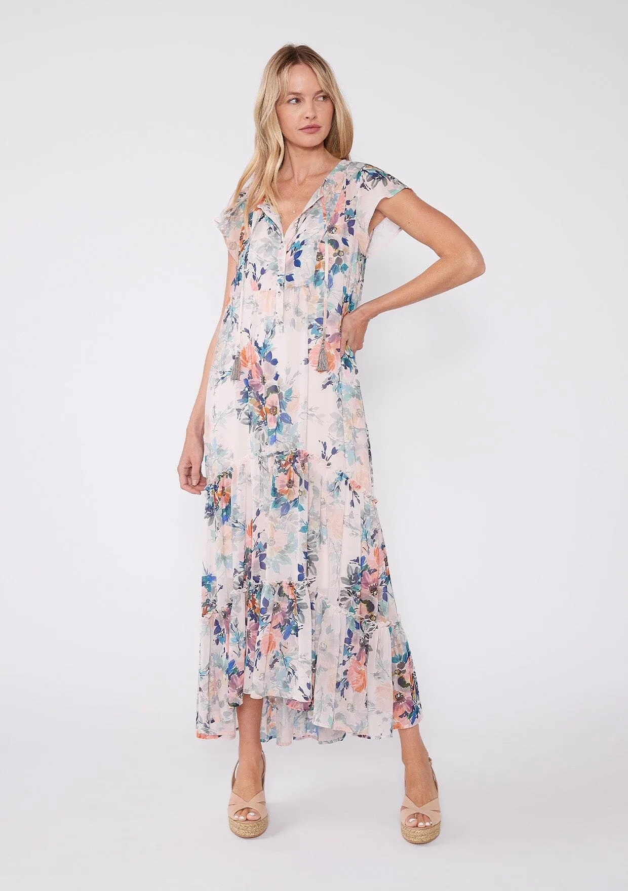 Love Language Floral Maxi Dress sold by lovestitch