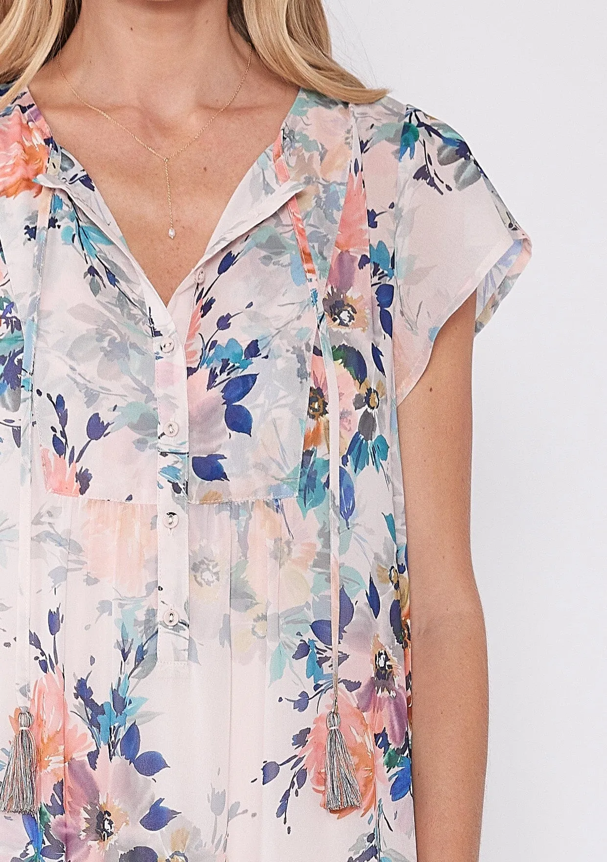 Love Language Floral Maxi Dress sold by lovestitch product image thumbnail 4