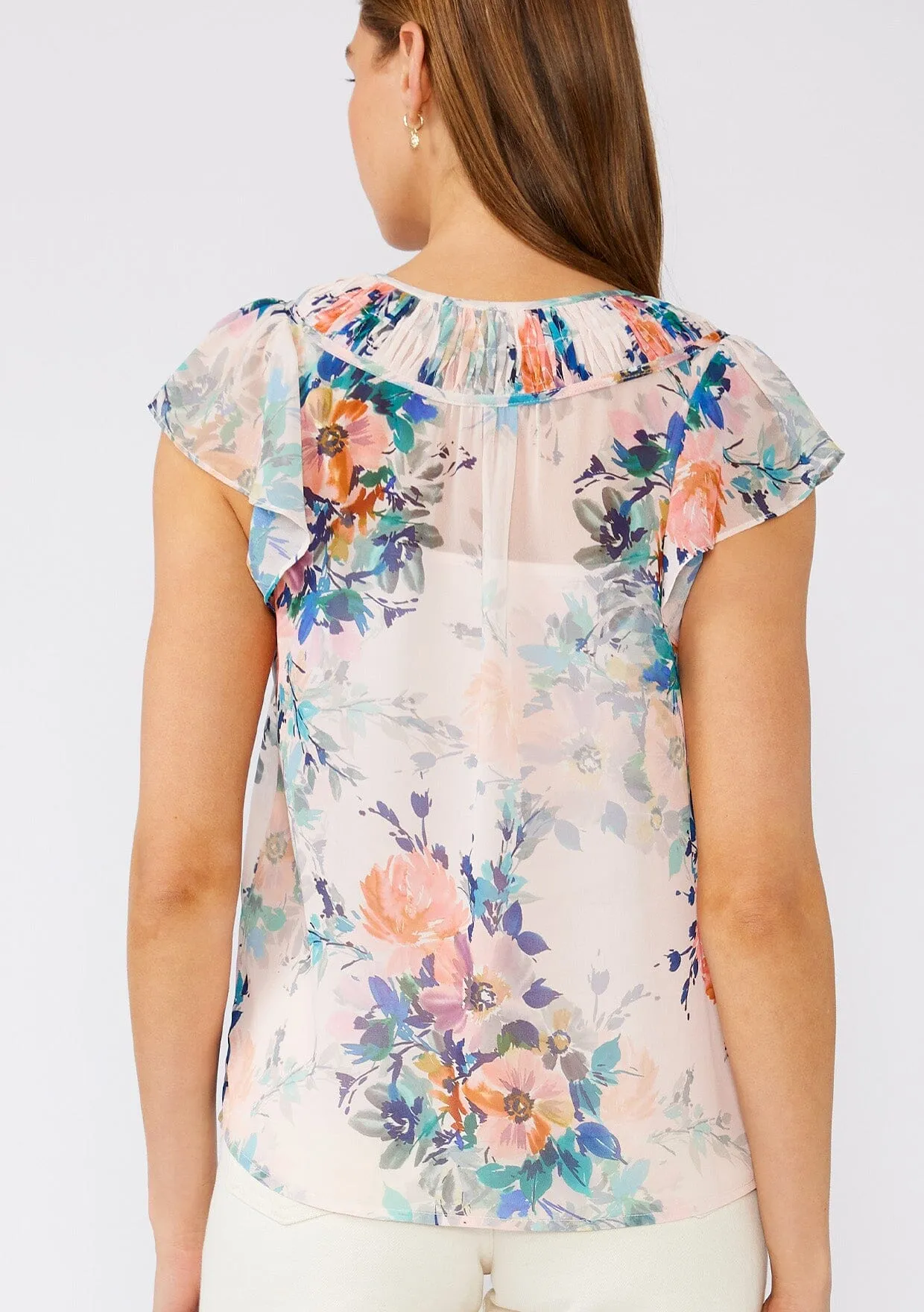 Dacia Floral Top sold by lovestitch product image thumbnail 2
