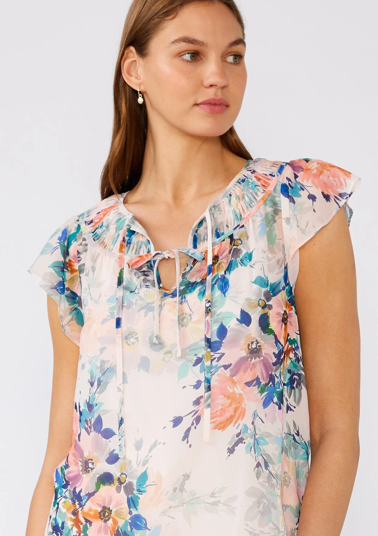 Dacia Floral Top sold by lovestitch product image thumbnail 4