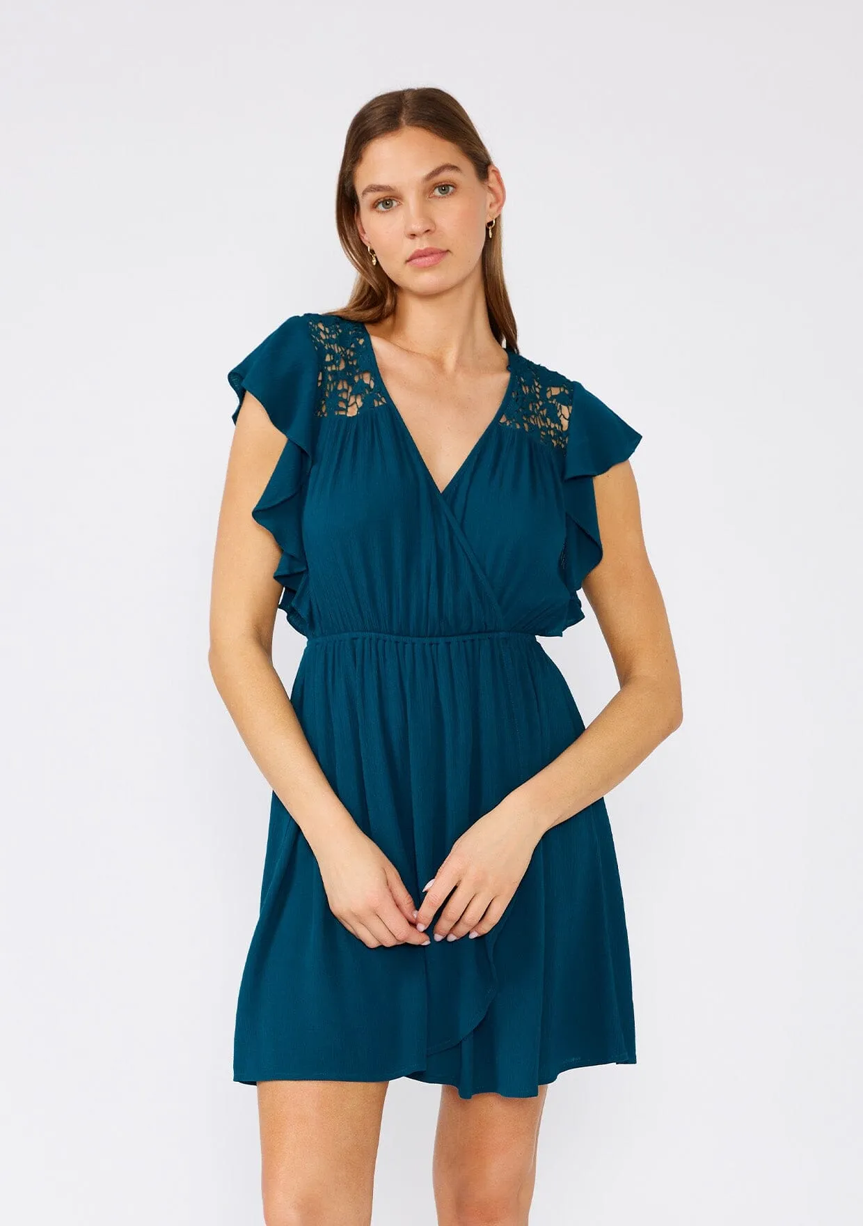 Bayside Crochet Mini Dress sold by lovestitch