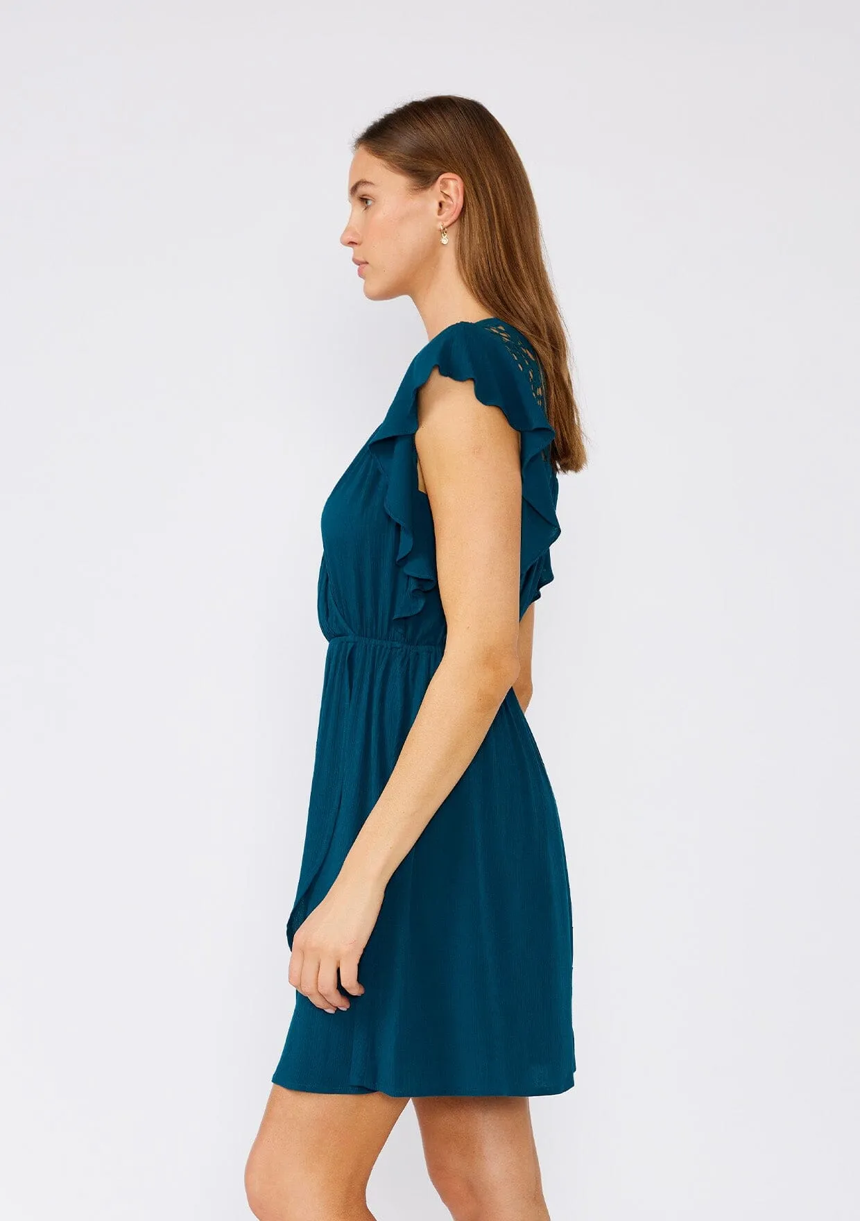 Bayside Crochet Mini Dress sold by lovestitch product image thumbnail 3