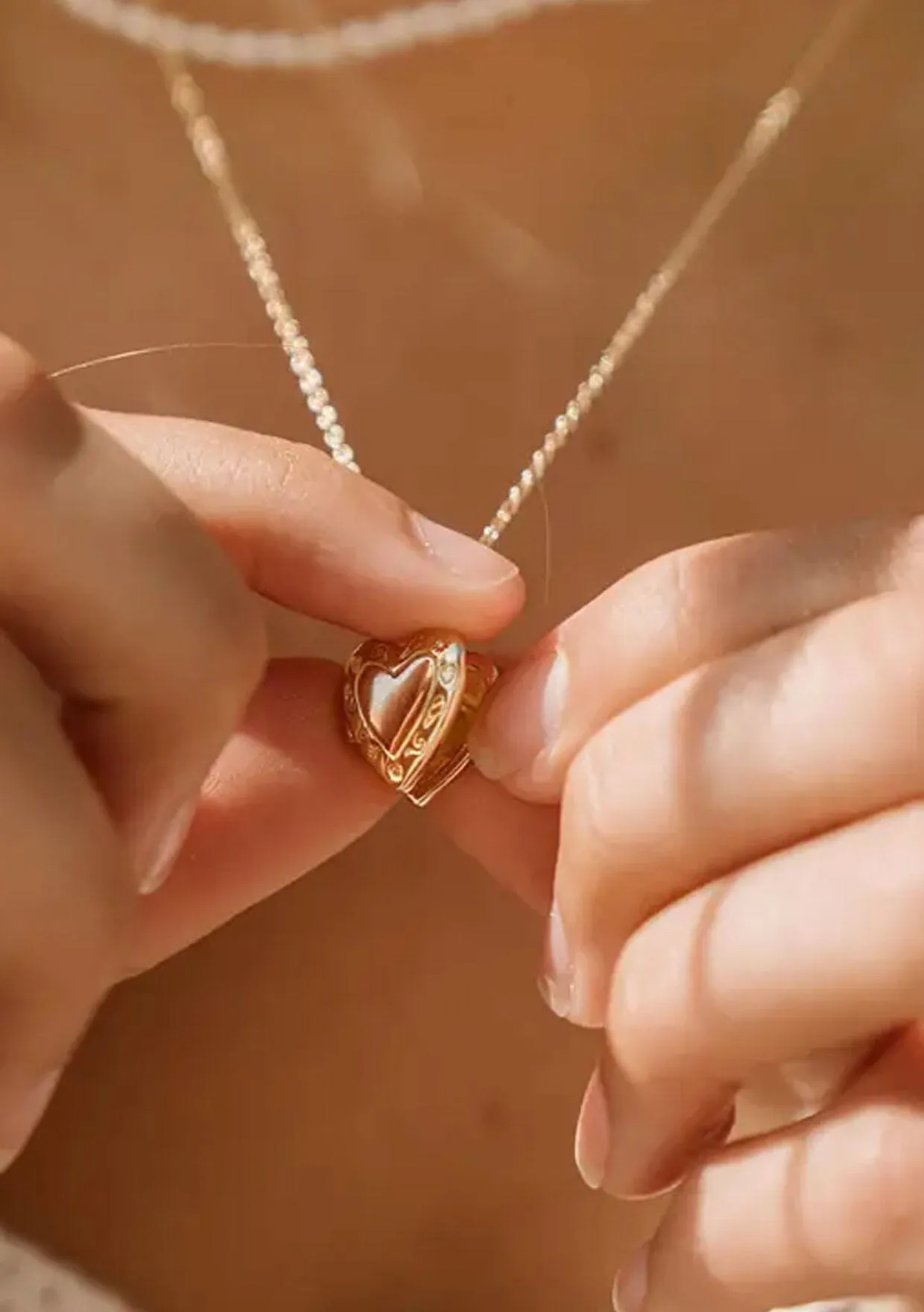 The Salty Gem Piece Of My Heart Locket sold by lovestitch product image thumbnail 2