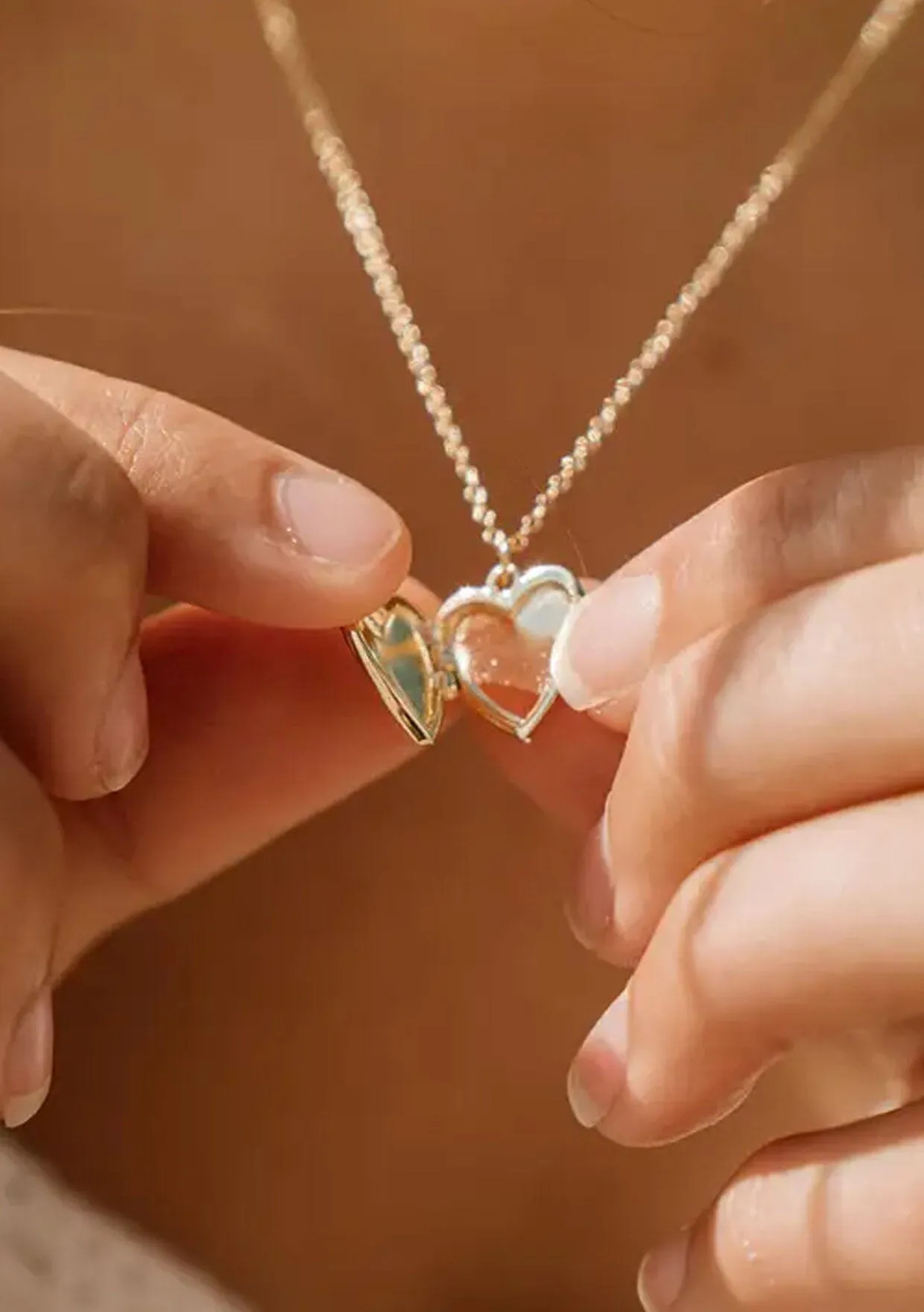 The Salty Gem Piece Of My Heart Locket sold by lovestitch product image thumbnail 3