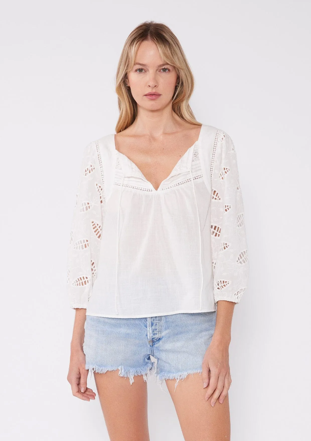 Tavi Embroidered Blouse sold by lovestitch product image thumbnail 4