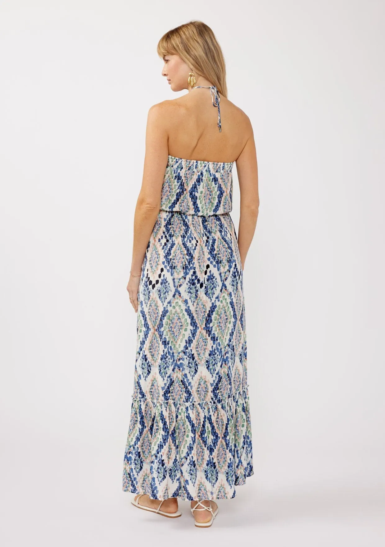 Great Escape Halter Maxi Dress sold by lovestitch product image thumbnail 2