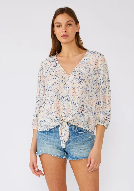 Bara Tie Front Top sold by lovestitch