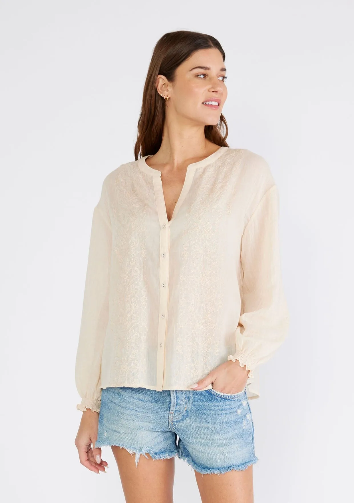 Celina Embroidered Blouse sold by lovestitch product image thumbnail 4