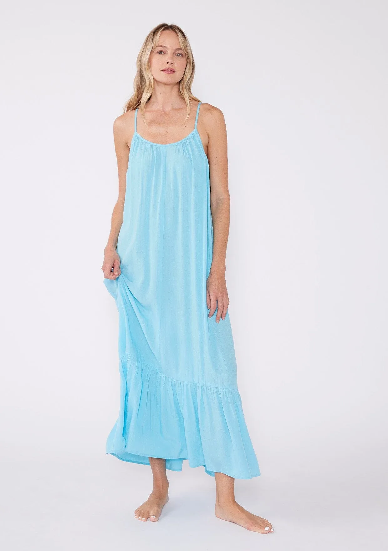 Shoreline Maxi Dress sold by lovestitch