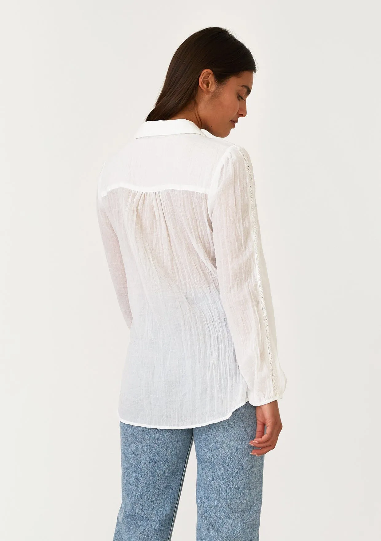 Stevie Lace Shirt sold by lovestitch product image thumbnail 4