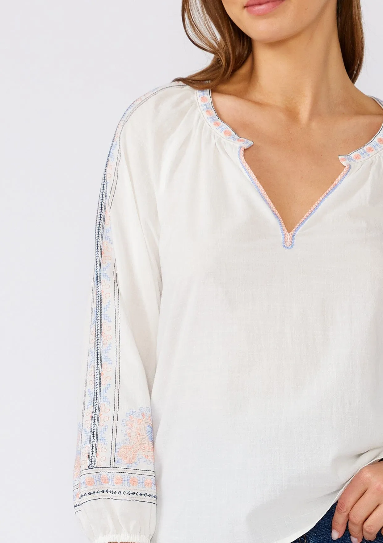 Pippa Embroidered Blouse sold by lovestitch product image thumbnail 4