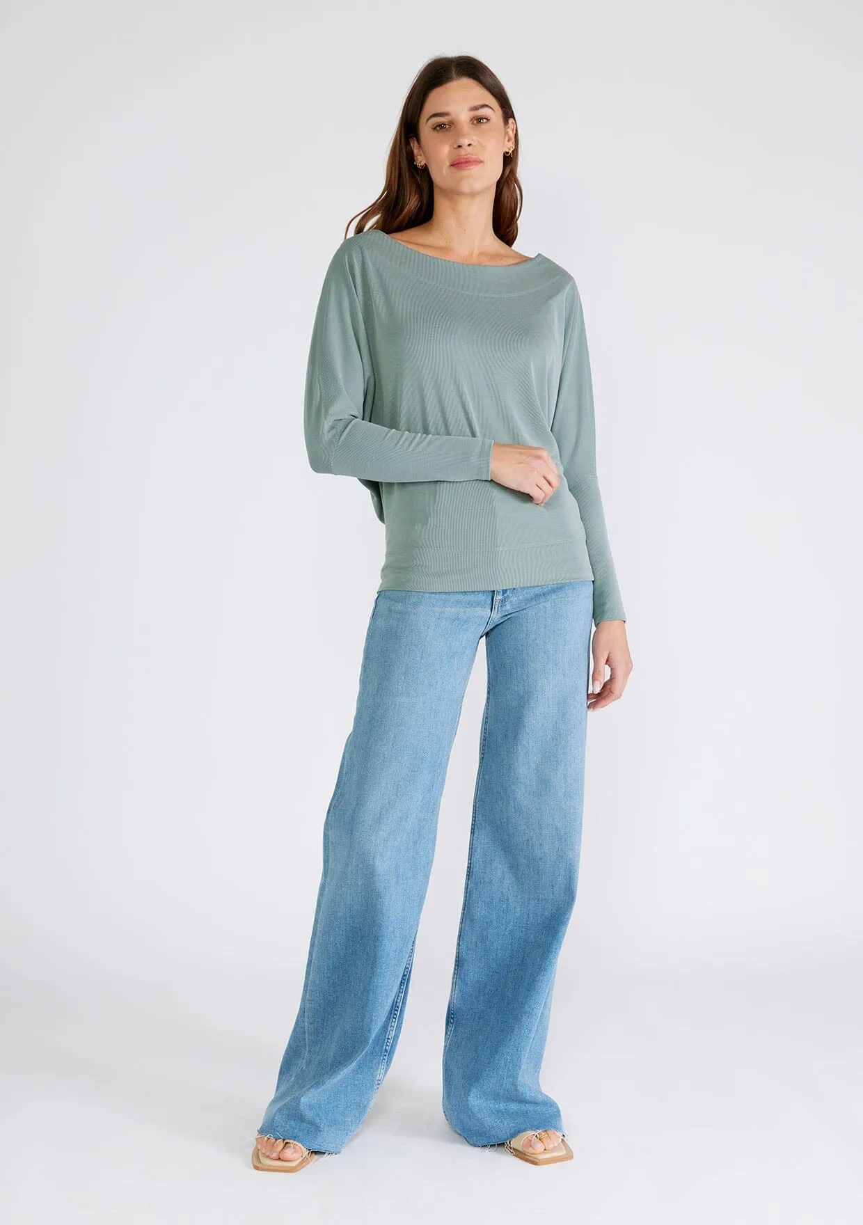Lea Wide Neck Top sold by lovestitch product image thumbnail 5