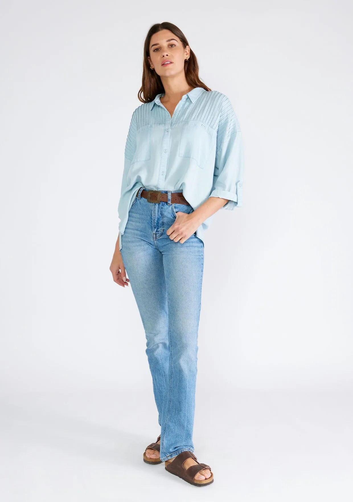 Birdie Tencel Shirt sold by lovestitch product image thumbnail 4