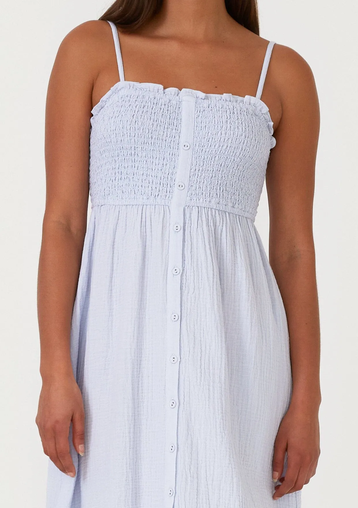 Thea Smocked Maxi Dress sold by lovestitch product image thumbnail 4