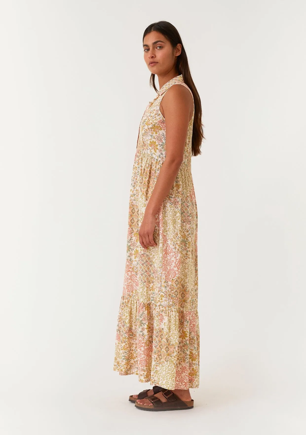 Reed Floral Maxi Dress sold by lovestitch product image thumbnail 3