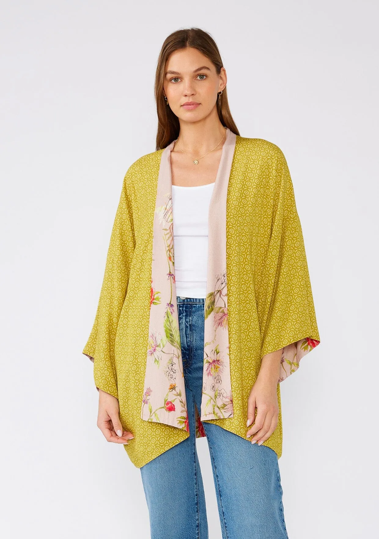 Sun Up Reversible Kimono sold by lovestitch product image thumbnail 4