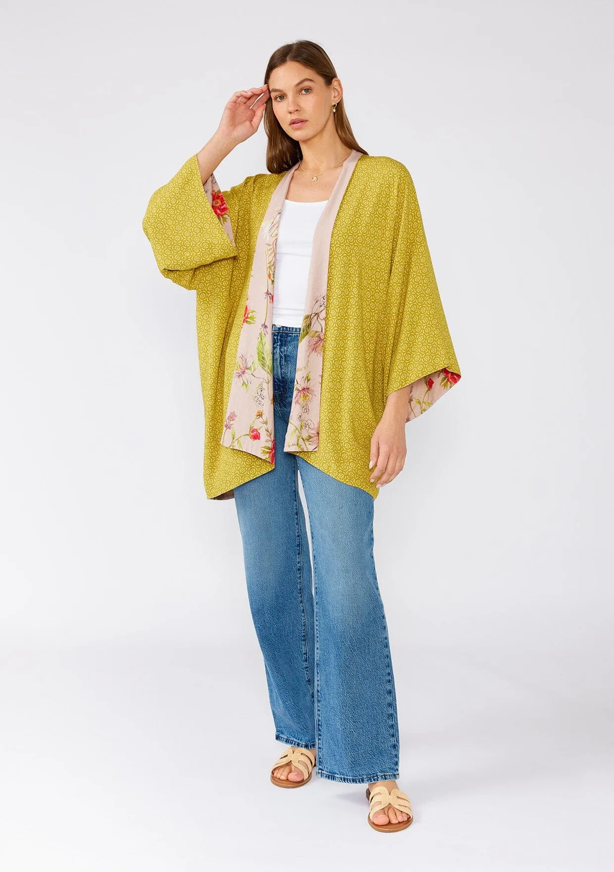 Sun Up Reversible Kimono sold by lovestitch product image thumbnail 5